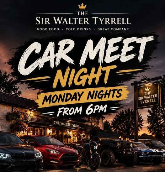 THE SIR WALTER TYRRELL CAR MEET NIGHT