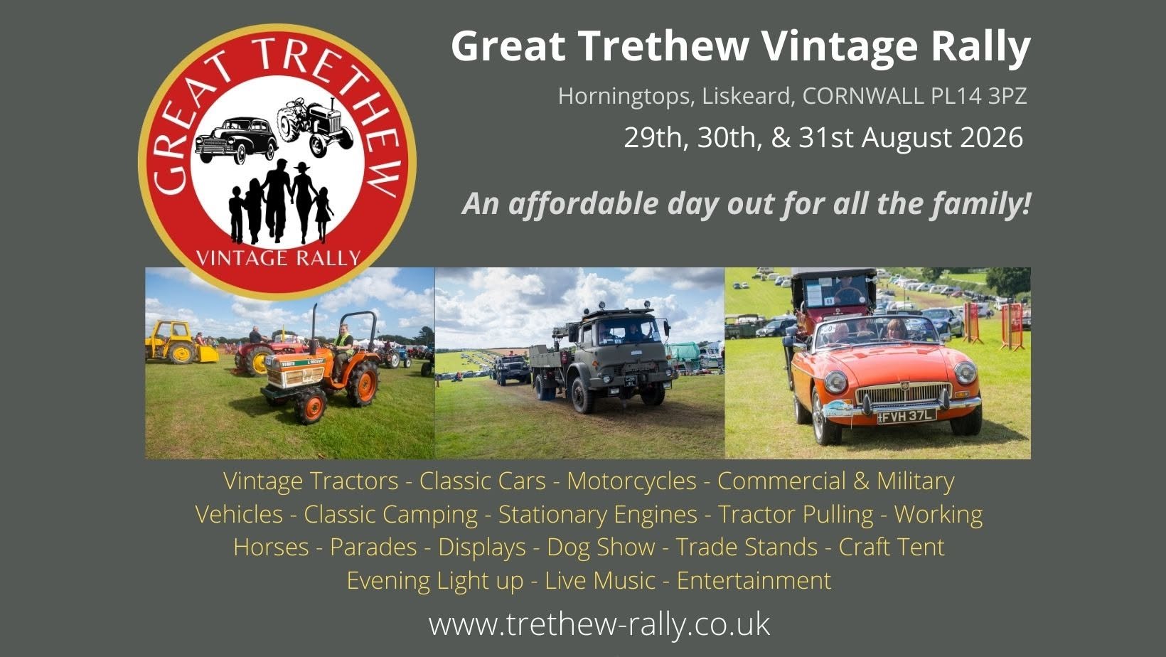 GREAT TRETHEW VINTAGE RALLY