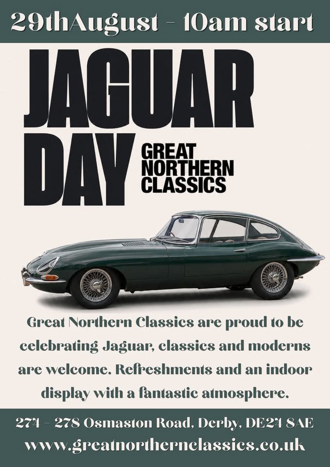 GREAT NORTHERN CLASSICS JAGUAR DAY