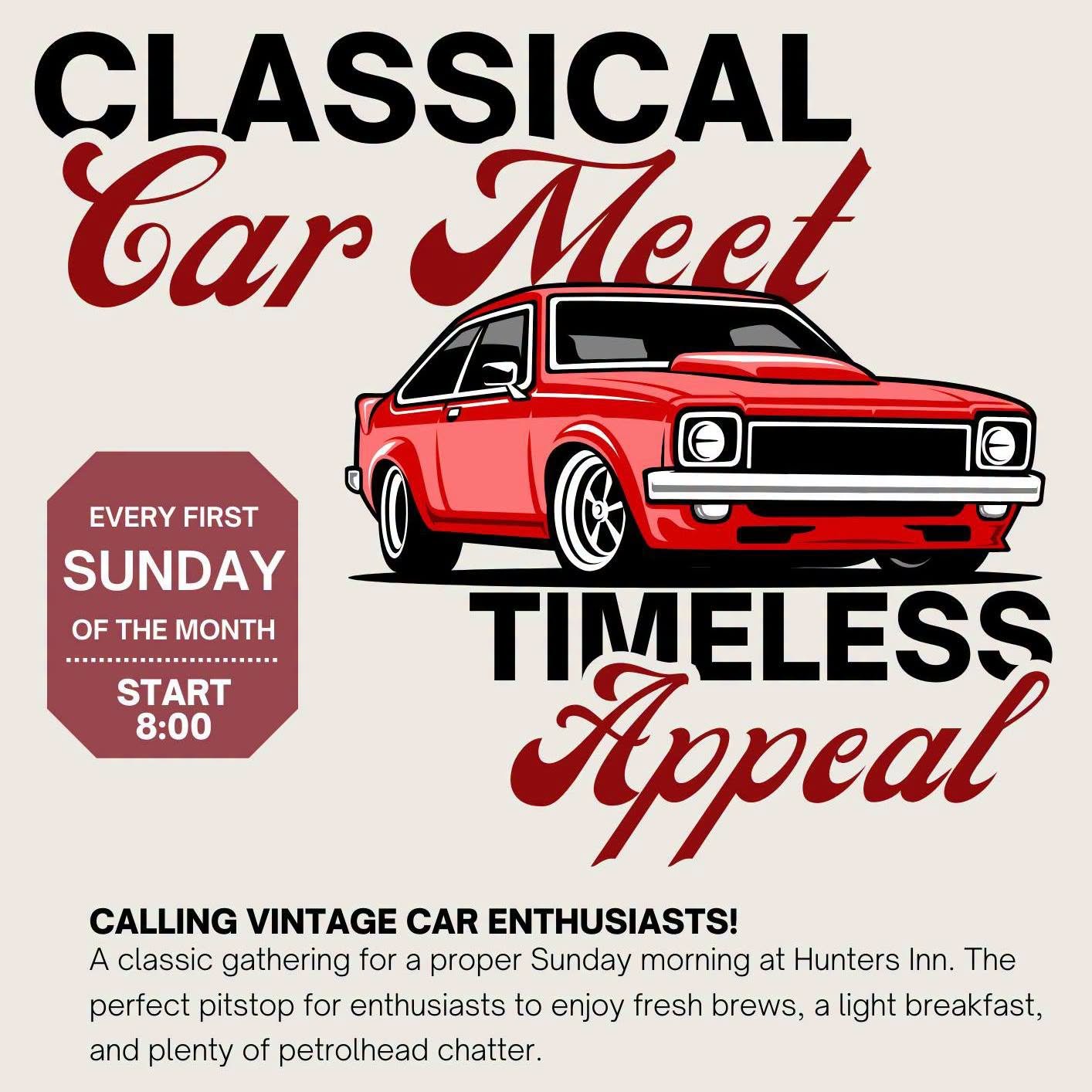 HUNTER'S INN CLASSIC CAR MEET UP
