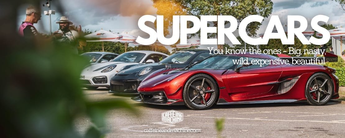 CAFFEINE & MACHINE'S SUPERCARS FT SCC X BENTLEY SURREY