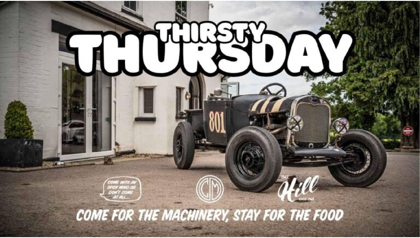 CAFFEINE & MACHINE: THIRSTY THURSDAY
