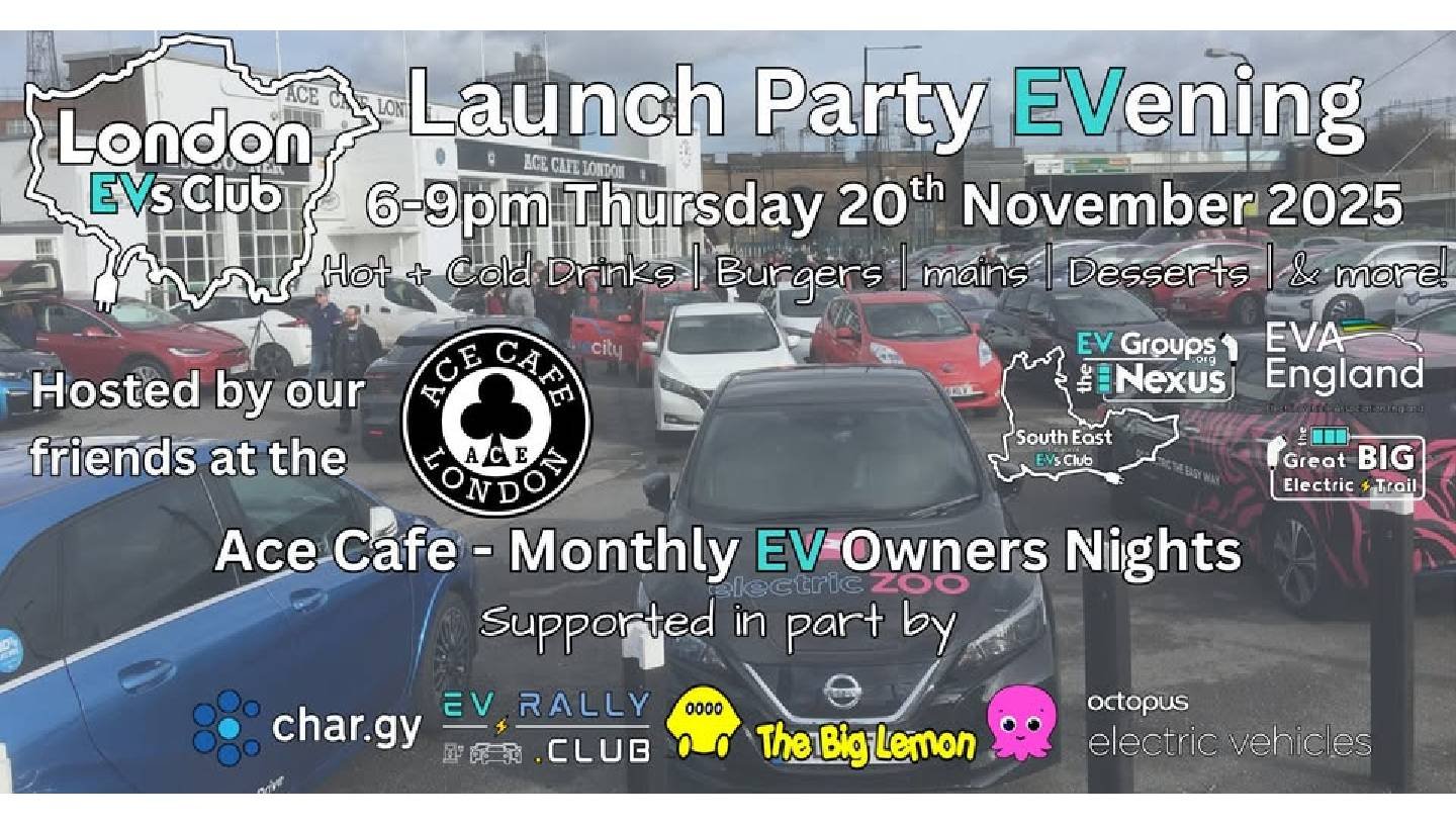 LONDON EVS CLUB LAUNCH PARTY