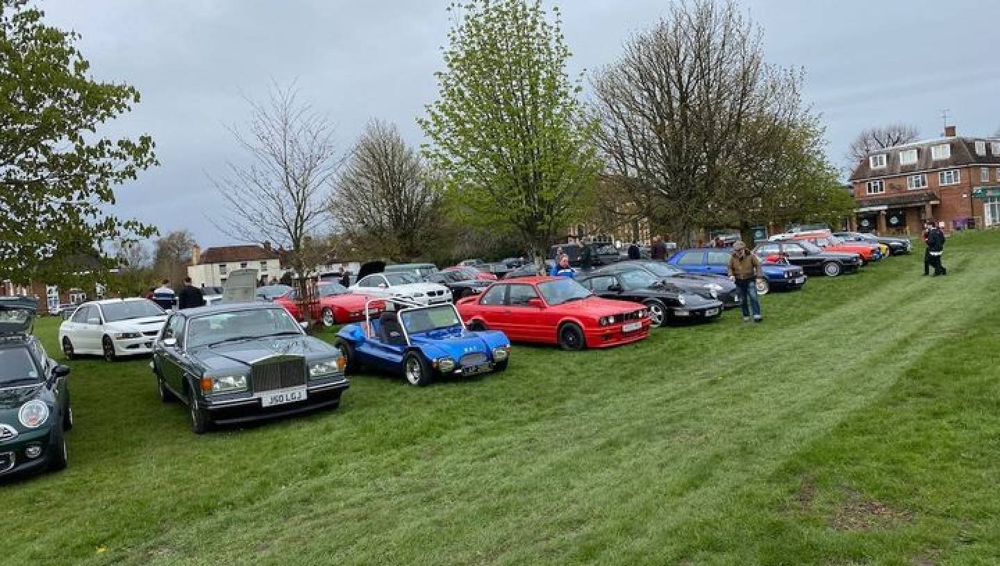 HELLFIRE CARS AND COFFEE ON THE GREEN