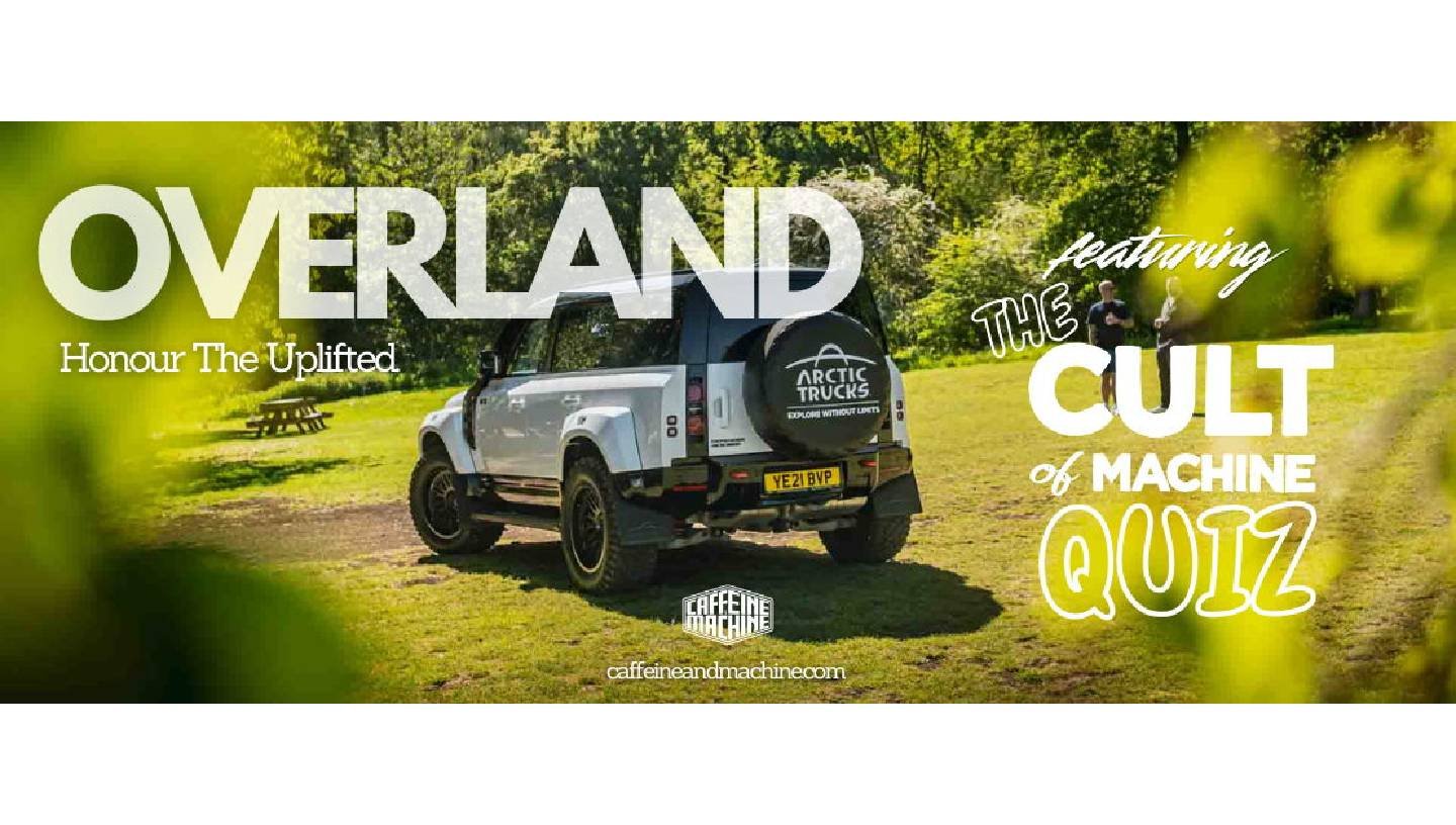 CAFFEINE & MACHINE: OVERLANDERS FT. THE 'CULT OF MACHINE' QUIZ NIGHT