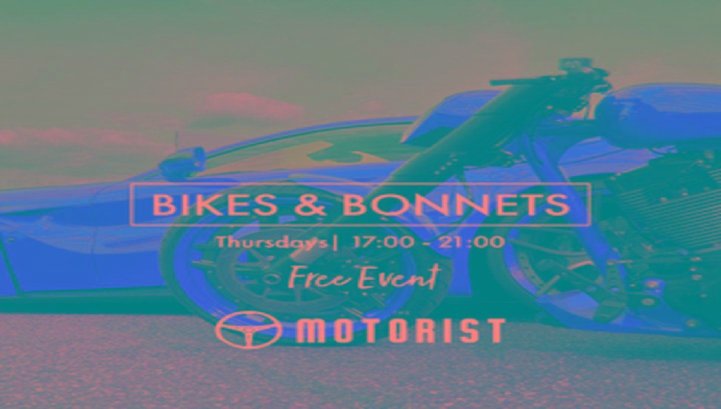 THE MOTORIST BIKES AND BONNETS