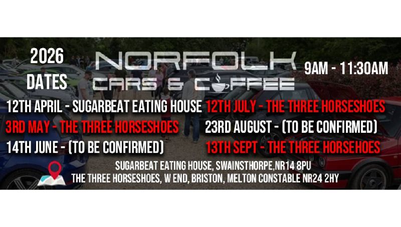 NORFOLK CARS AND COFFEE