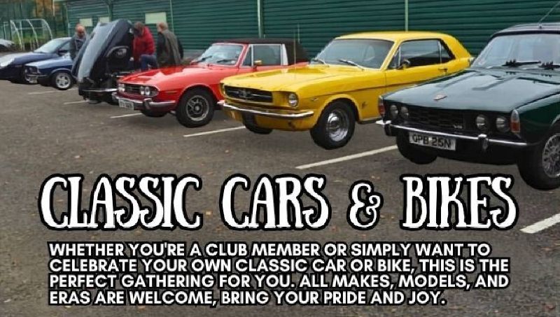 PISTONS AND RINGS CLASSIC CARS AND BIKES MEET
