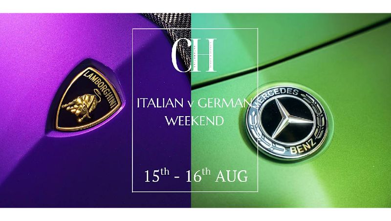 CONCOURS HOUSE ITALIAN VS. GERMAN WEEKEND