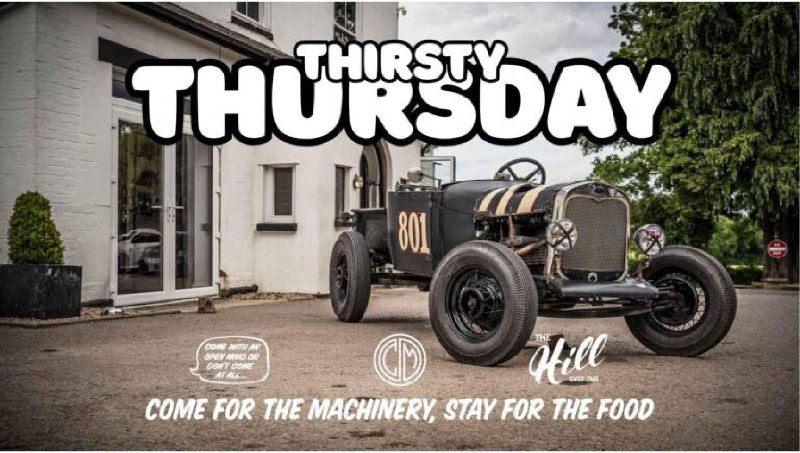 CAFFEINE & MACHINE'S THIRSTY THURSDAY