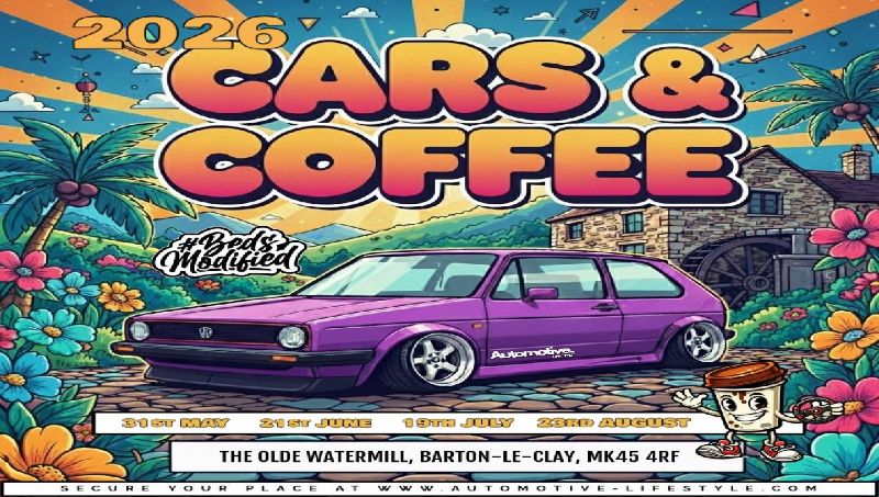 BEDS-MODIFIED AUTOMOTIVE LIFESTYLE CARS AND COFFEE